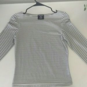 Black and White stripped shirt